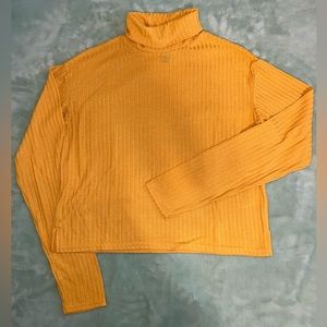 Yellow LS Turtleneck